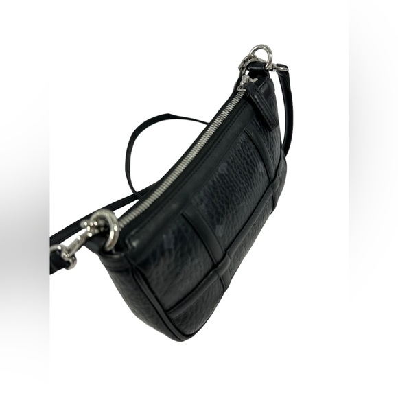 MCM Michael Cromer Delmy Visetos Mini signature black shoulder bag chain - Picture 9 of 16